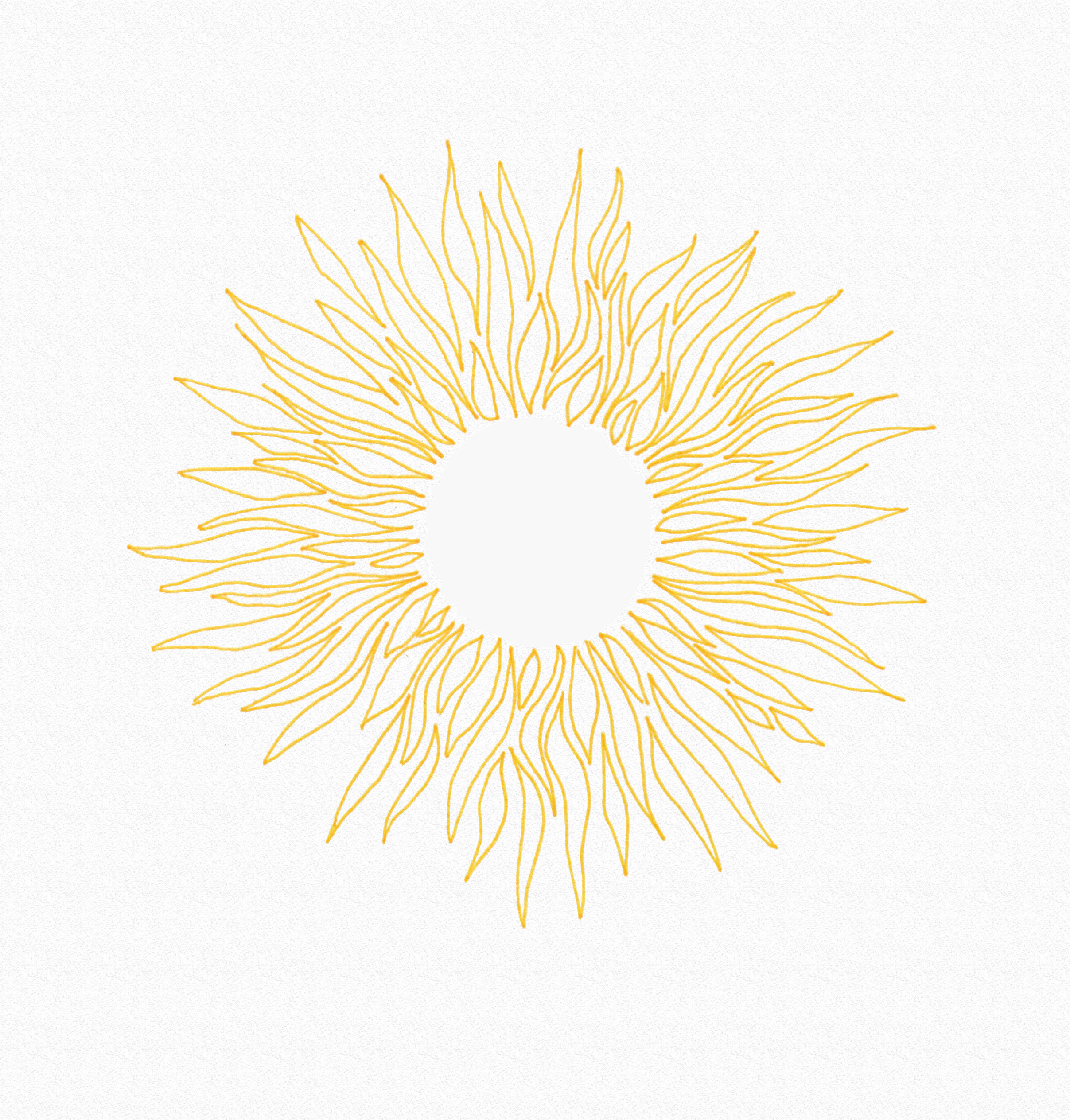 Sun imagery symbolizing radiance and connection